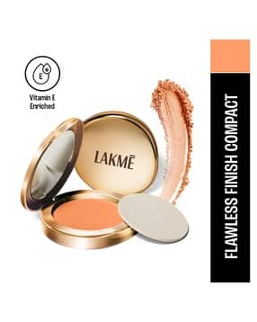 lakme 9 to 5 Powerplay Matte Compact Oil Control Formula With Vitamin E - Apricot-picture-32