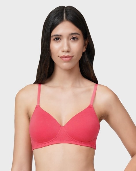 Red Rose Women's Non-Padded, Non-Wired, Seamless