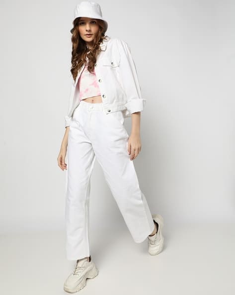 Buy White Jeans Jeggings for Women by YOUSTA Online