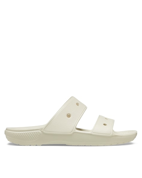 Crocs™ Brooklyn Low Wedge Sandal in White | Lyst