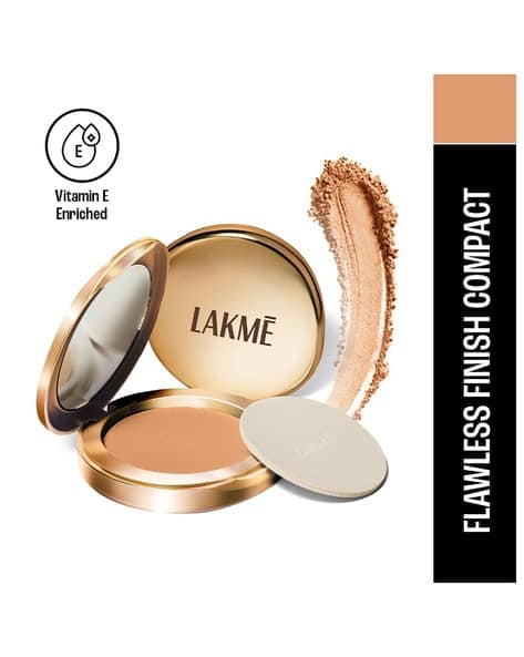 LAKME 9 to 5 Powerplay Matte Compact Oil Control Formula with Vitamin E - Almond Offers & Cashback