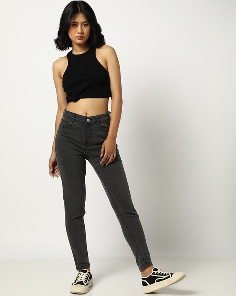 Women High-Rise Skinny Fit Jeans