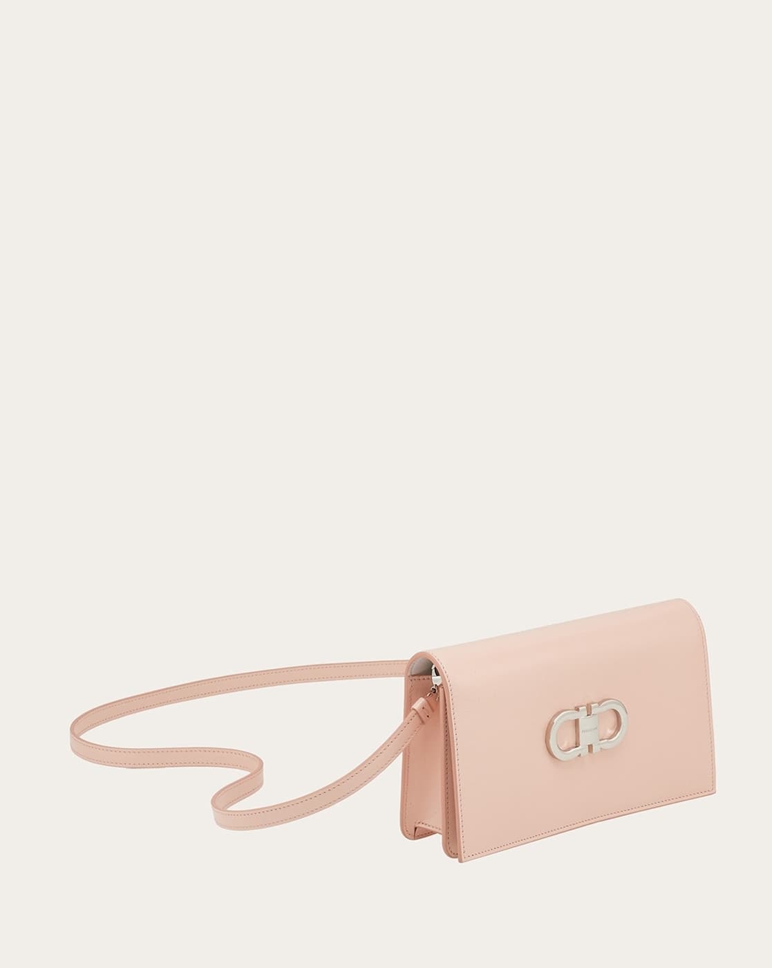 Buy FERRAGAMO Double Gancini Mini Bag | Pink Color Women | AJIO LUXE