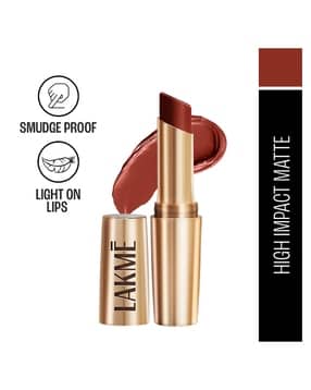 9 to 5 Powerplay Priming Matte Lipstick Lasts 16 Hrs - Red Rust-image-21