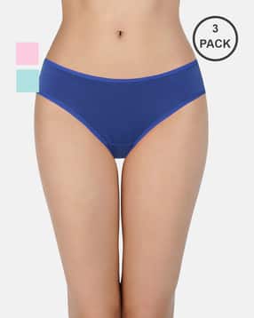 amante Pack of 3 Three-Fourth Coverage Low-Rise Bikini Panties - PPK33002-picture-15