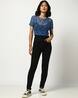 YOUSTA High-Rise Relaxed Fit Jeans Charcoal