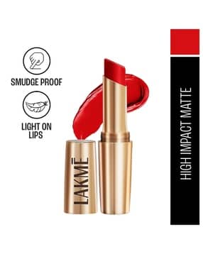 lakme 9 to 5 Powerplay Priming Matte Lipstick Lasts 16 Hrs - Red Twist-picture-34