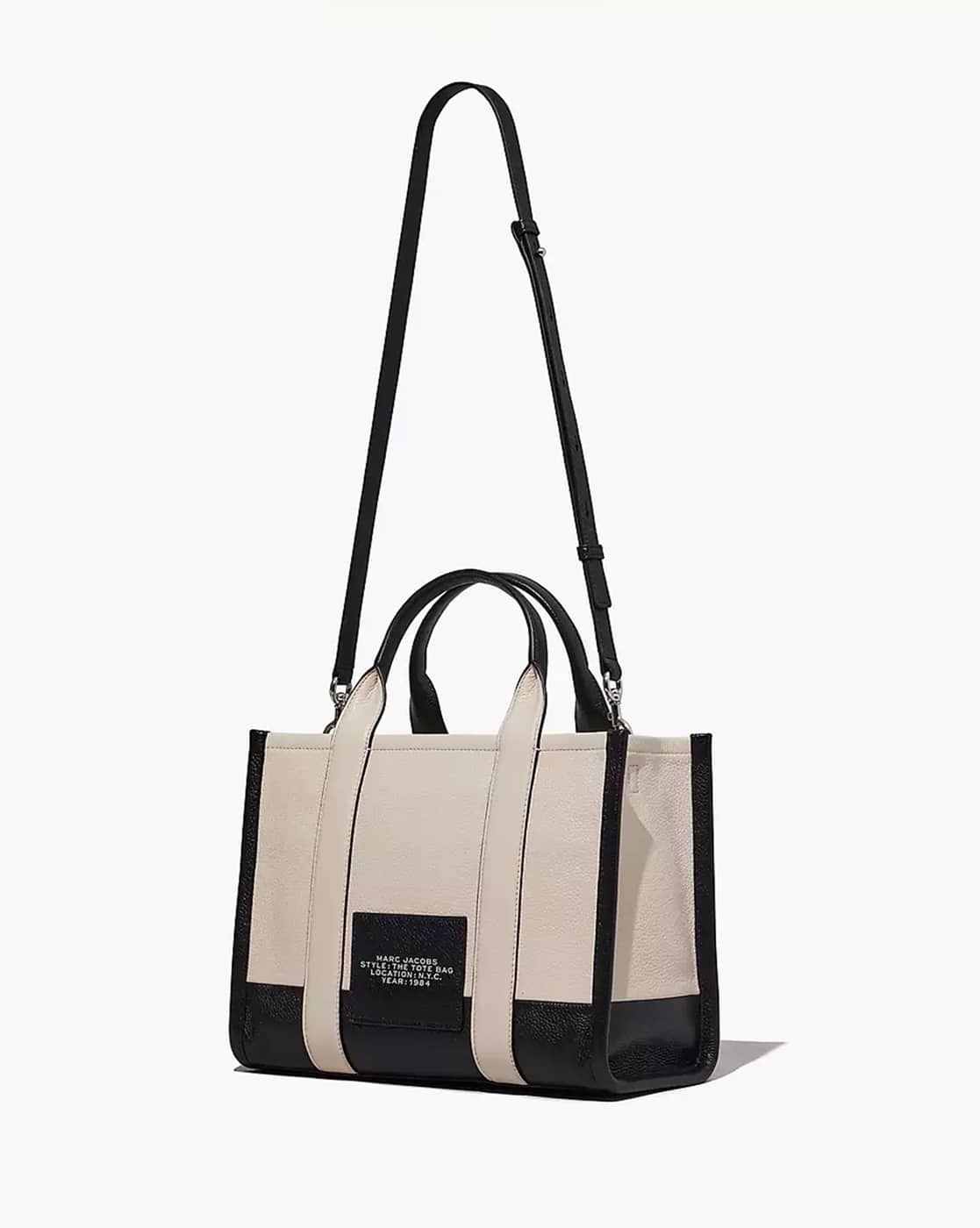 Buy MARC JACOBS The Colorblock Medium Tote Bag | Ivory White