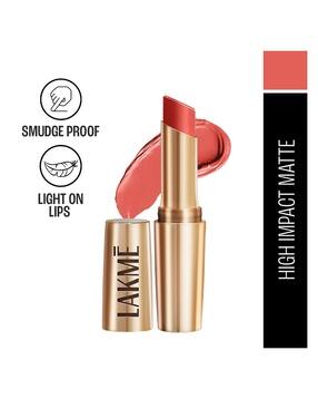 lakme 9 to 5 Powerplay Priming Matte Lipstick Lasts 16 Hrs - Coral Date-picture-38