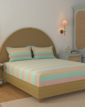 144 TC Legacy Cotton Double Bedsheet-image-22