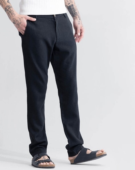 DE BONNE FACTURE Wide-Leg Pleated Linen Trousers for Men | MR PORTER