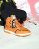 Image showcasing Buy Orange Sneakers for Men by 7-10 Online | Ajio.com
