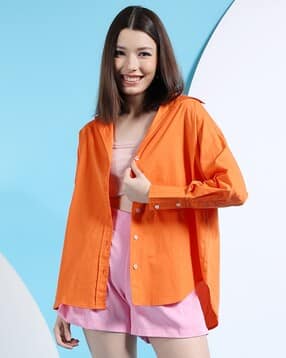 freehand Women Oversized Fit Shirt-picture-33