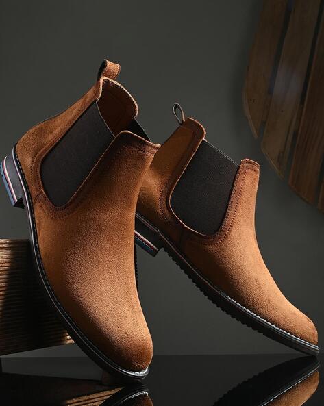 Mens chelsea boot tan best sale