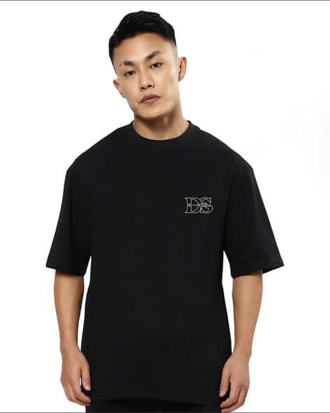 Buy Black Tshirts for Men by Designer Stitch Online