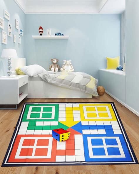 Buy Multicoloured Rugs, Carpets Dhurries for Home Kitchen by