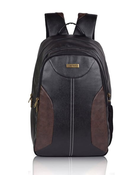 VENEER Colourblock Backpack with Adjustable Shoulder Straps