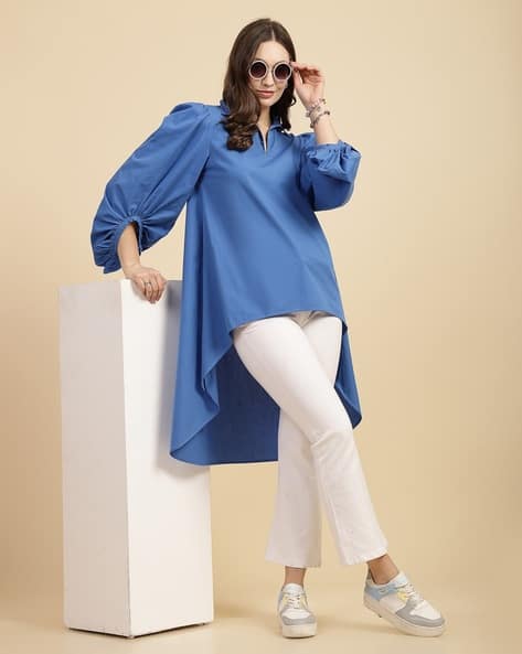 high low blouse