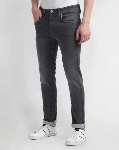 Men Lightly Washed Regallo Skinny Fit Jeans