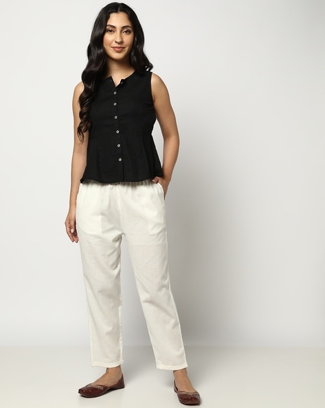 Women Straight Fit Pants Price in India