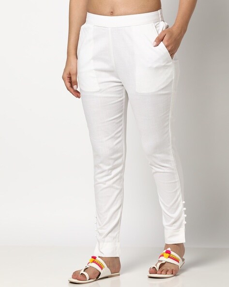 Women Pants with Insert Pockets Price in India