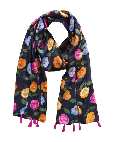 Women Floral Print Stole Price in India