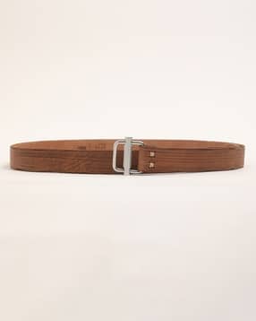 the bear house Men Leather Slim Belt-picture-15