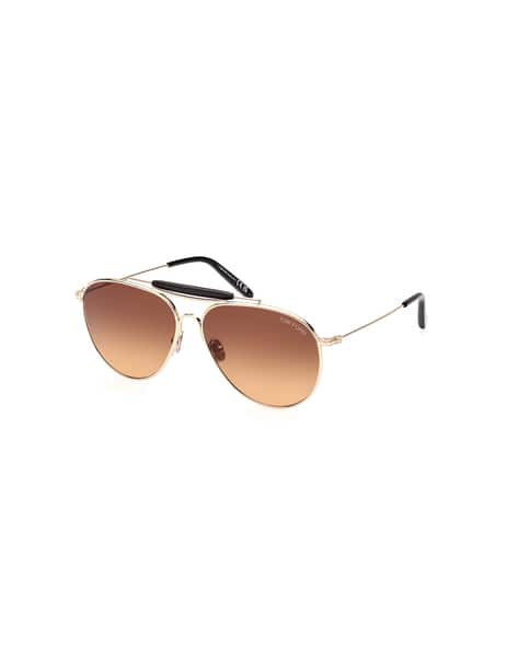 Men UV Protected Lens Aviator Sunglasses FT0995 59 32E