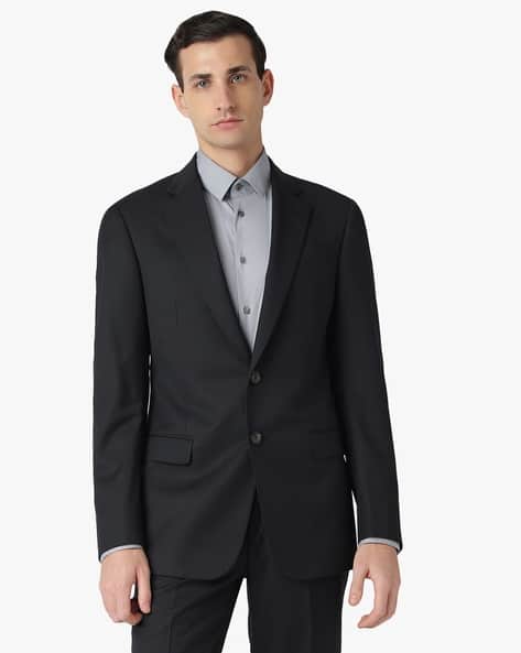 Giorgio Armani Blackセットアップ Buy GIORGIO ARMANI Line Regular Fit Wool Single-Breasted 2-Piece