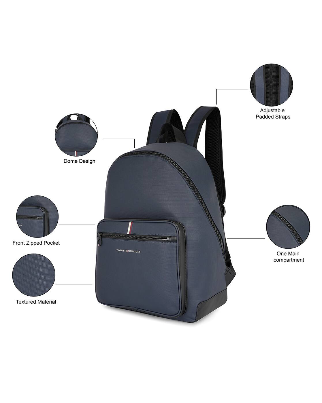 Dome Backpack Tommy Hilfiger Checkered Backpack Travel Backpack