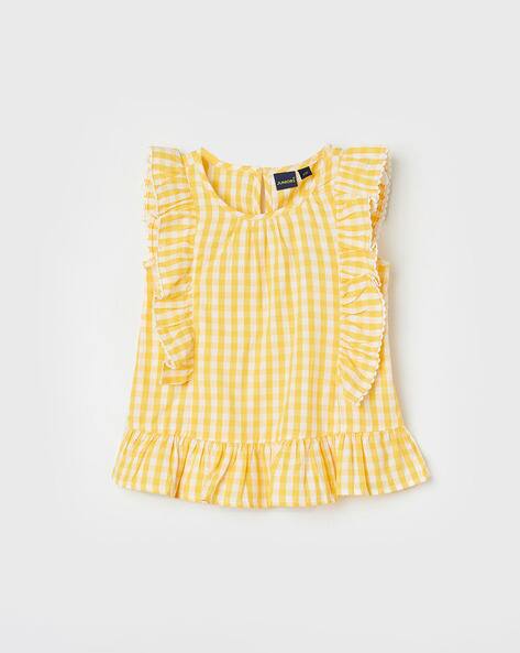 yellow tops juniors