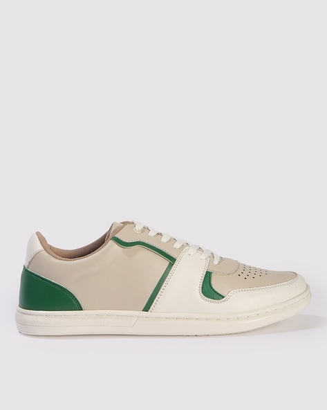 YOUSTA Men Low-Top Lace-Up Casual Shoes