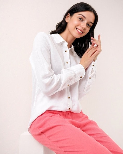 Buy Sweet Dreams Brown Slim Fit Capris for Women Online @ Tata CLiQ