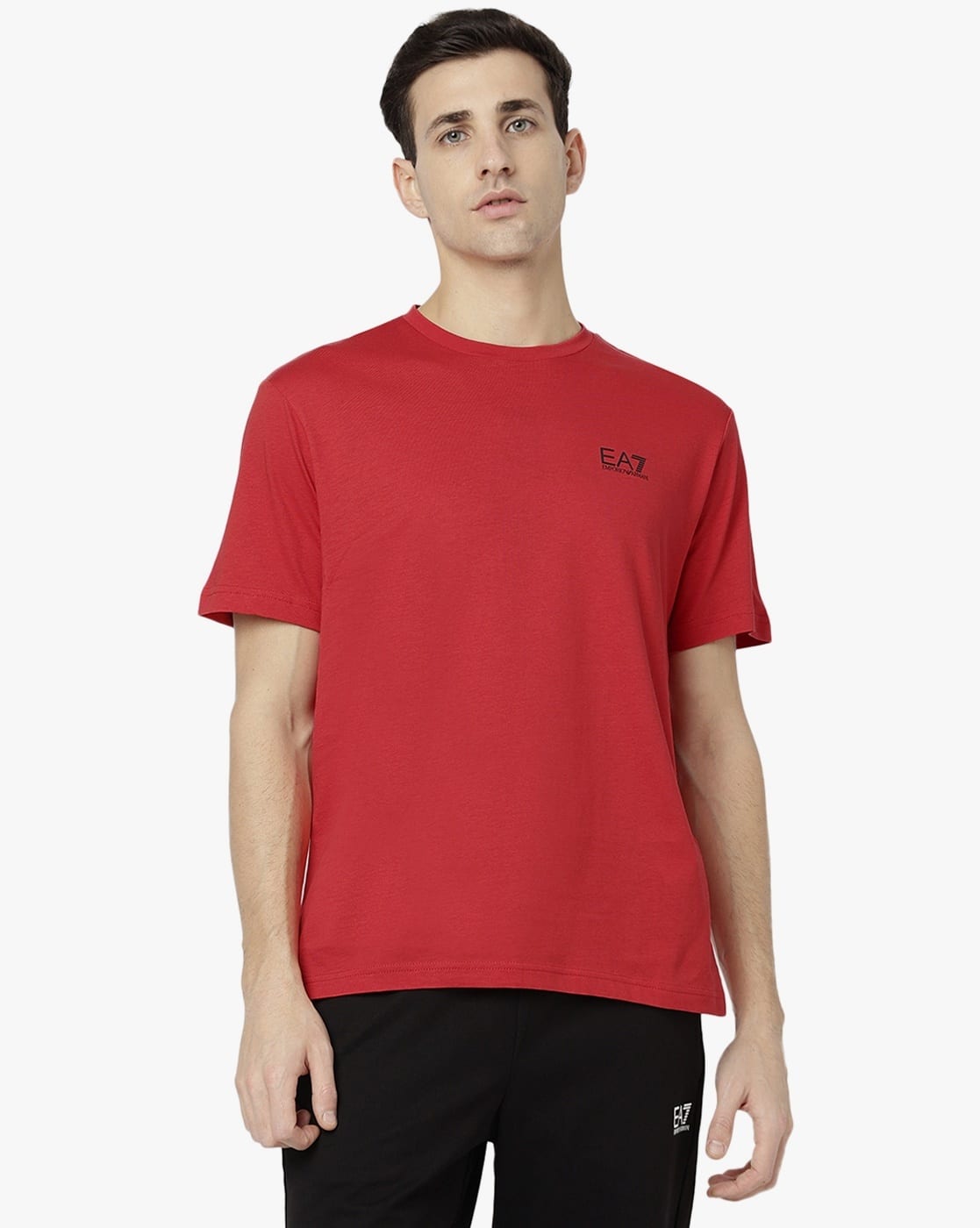 EA7 赤 Tシャツ + Emporio Armani Tシャツまとめ売り Buy Red Tshirts for Men by EA7 Emporio Armani Online | Ajio.com