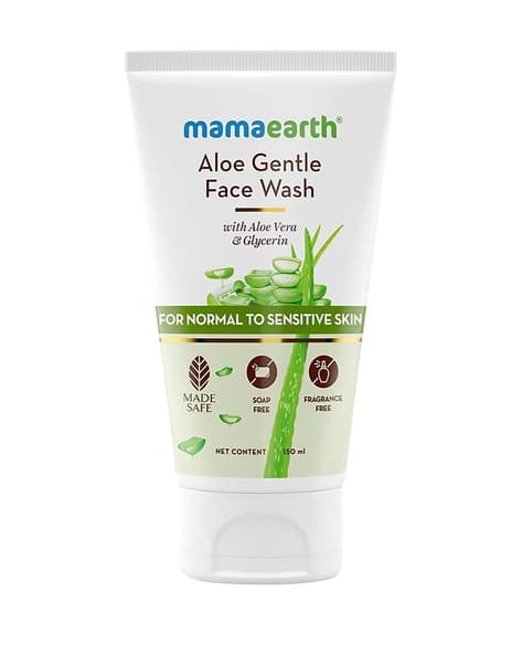 MAMAEARTH Aloe Vera & Glycerin Gentle Face Wash