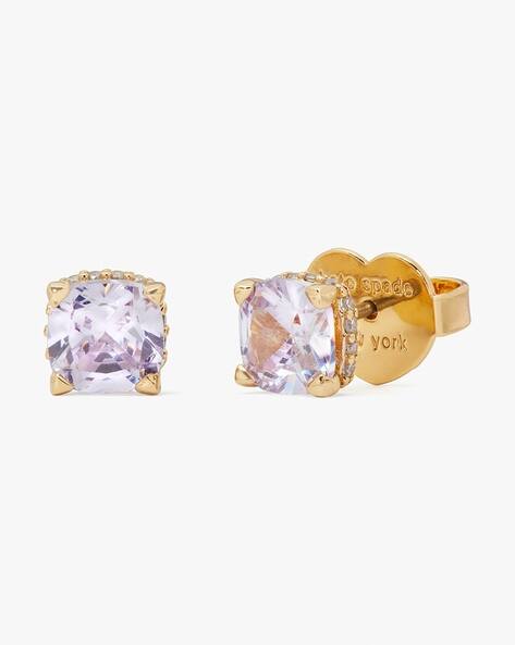 Little Luxuries 6mm Square Stud Earrings