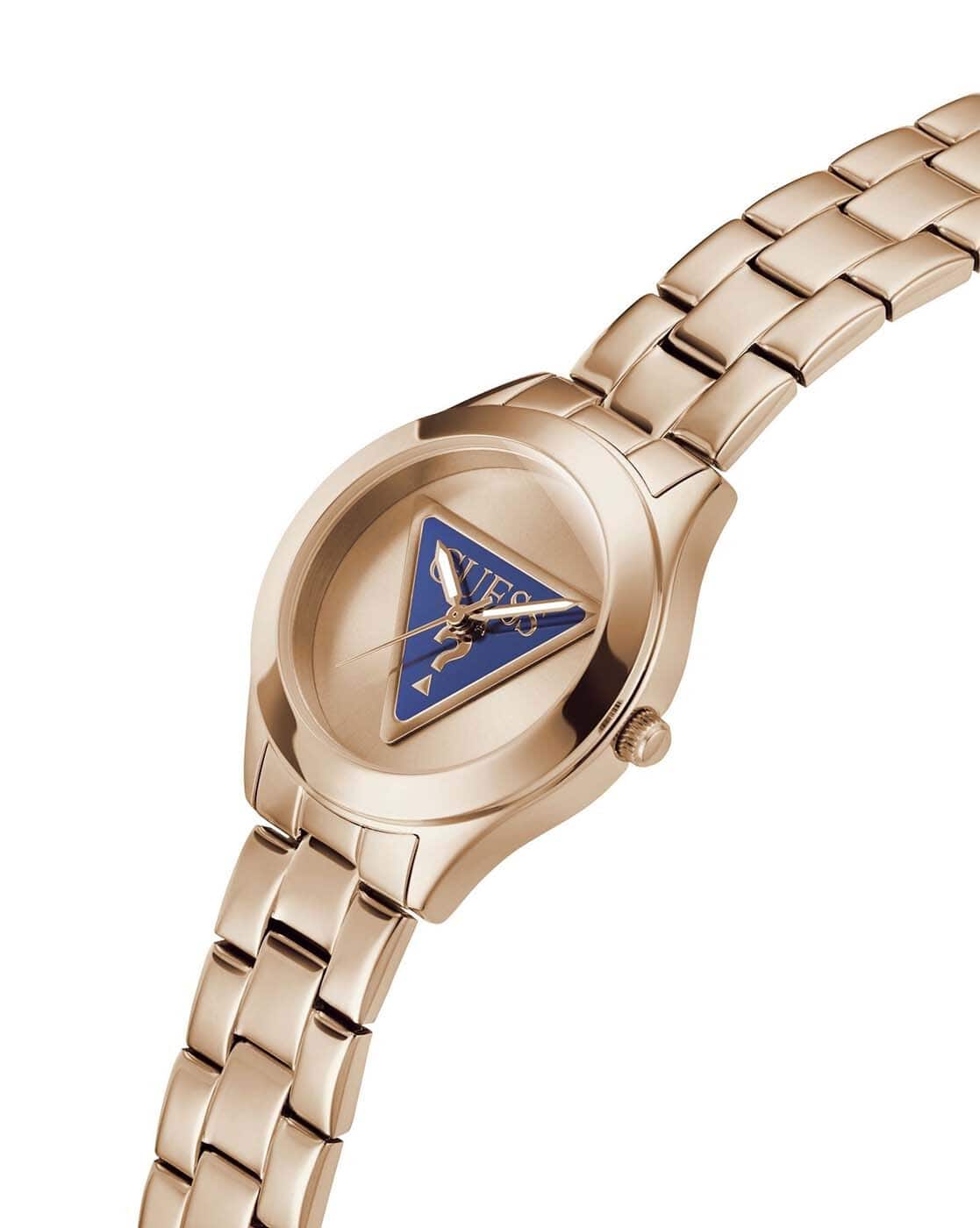 Buy GUESS Water-Resistant Analogue Watch-GW0675L3 Rose Gold