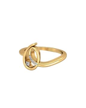 avsar Women Yellow Gold Diamond Manali Ring-picture-22