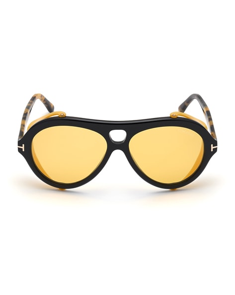 Oversized store yellow sunglasses