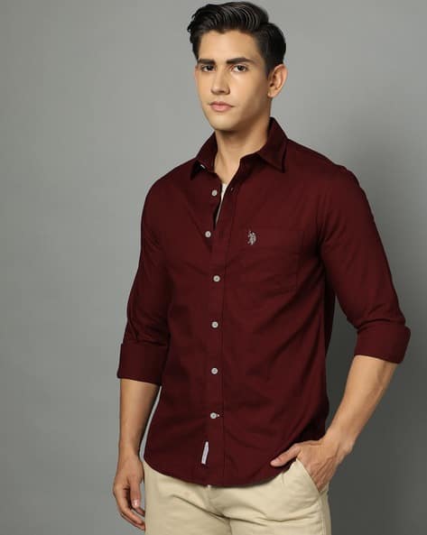 U.S. Polo Assn. Men Tailored Fit Cotton Shirt