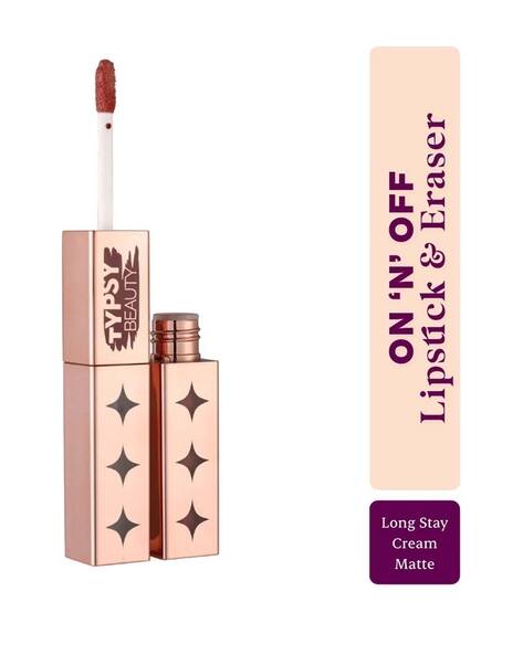TYPSY BEAUTY On 'N' Off Lipstick & Eraser - 04 Spiced Punch