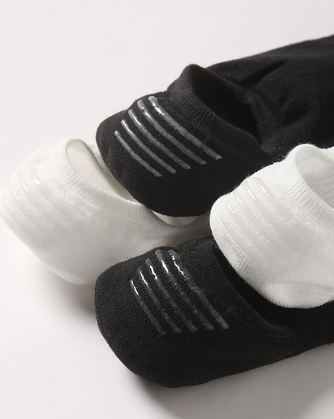 Men Pack of Striped No-Show Socks