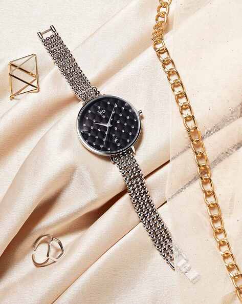 FASTRACK Women Vyb Water-Resistant Analogue Watch-FV60014SM01W
