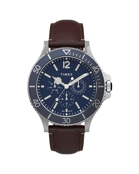 Men TW2U13000 Analogue Watch with Tang-Buckle Closure