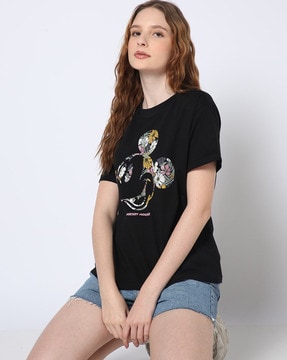 Womens T-Shirts - Shop Online & Get Upto 70% off* on T-Shirts for Women