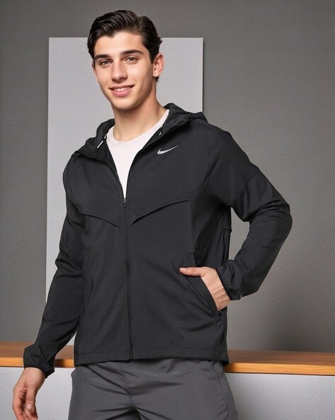 Price History of NIKE Men Logo Print Regular Fit Windrunner Jacket
