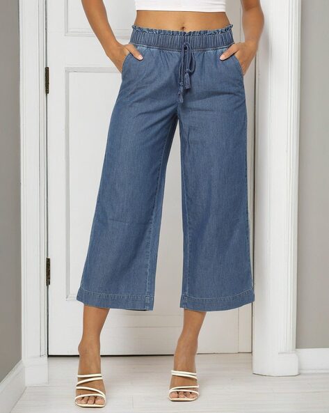 Buy Stylish Denim Culottes Collection At Best Prices Online