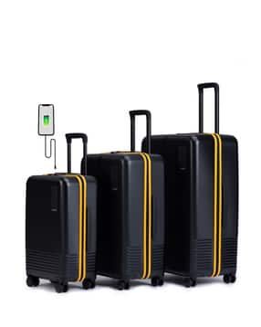 mokobara The Set of 3 Luggage TSA Lock Trolley Bag (S|M|L)-picture-23