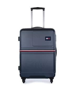 tommy hilfiger Patterned Medium Trolley Bag with TSA Lock-picture-24