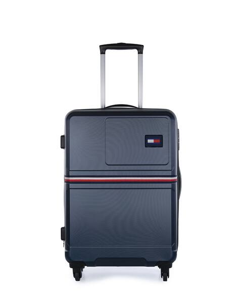 TOMMY HILFIGER Unisex Marshall Navy Hard Polycarbonate Trolley Bag 48L - Cabin